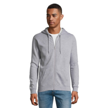 Sweat-shirt zippé à capuche Sol's® Stone couleur
