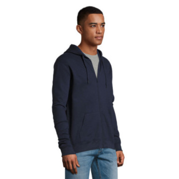 Sweat-shirt zippé à capuche Sol's® Stone couleur