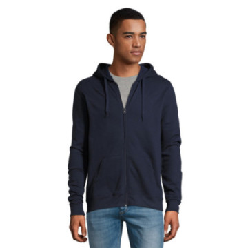 Sweat-shirt zippé à capuche Sol's® Stone couleur