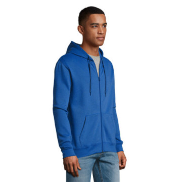 Sweat-shirt zippé à capuche Sol's® Stone couleur