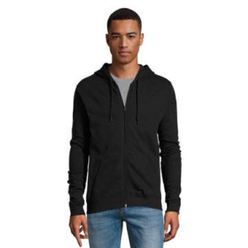 Sweat-shirt zippé à capuche Sol's® Stone couleur