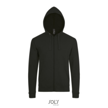 Sweat-shirt zippé à capuche Sol's® Stone couleur