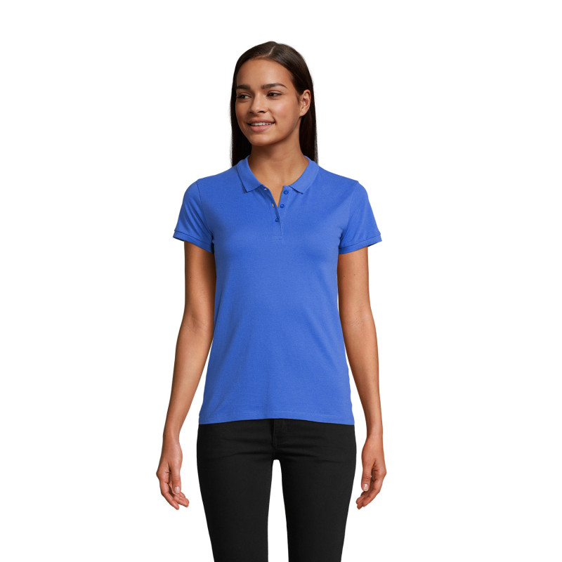 Polo femme Sol's® Planet en coton bio couleur