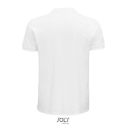 Polo homme Sol's® Planet en coton bio blanc