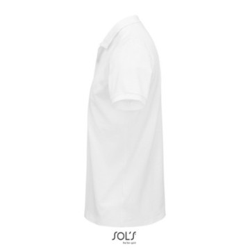 Polo homme Sol's® Planet en coton bio blanc