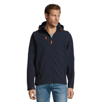 Veste softshell à capuche et manches amovibles Sol's® Transformer