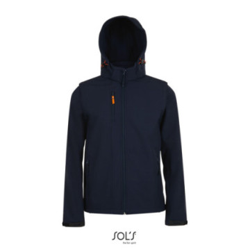 Veste softshell à capuche et manches amovibles Sol's® Transformer