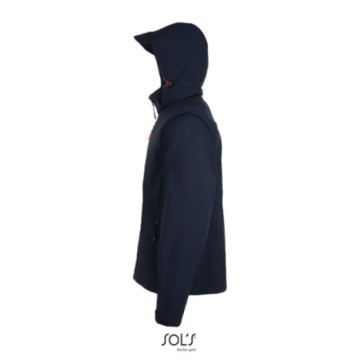 Veste softshell à capuche et manches amovibles Sol's® Transformer