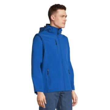 Veste softshell à capuche et manches amovibles Sol's® Transformer