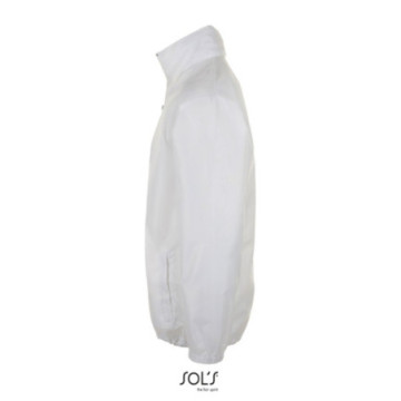 Veste coupe-vent Sol's® Shift blanche