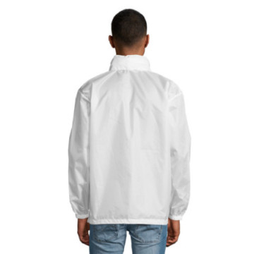 Veste coupe-vent Sol's® Shift blanche