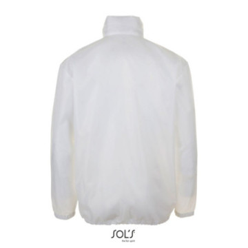 Veste coupe-vent Sol's® Shift blanche