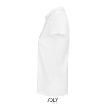 Polo femme Sol's® Planet en coton bio blanc