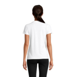 Polo femme Sol's® Planet en coton bio blanc