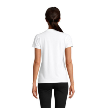 Polo femme Sol's® Planet en coton bio blanc
