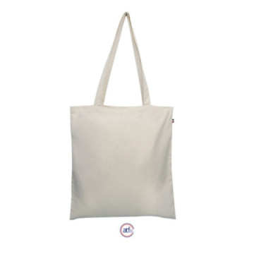 Tote bag en coton bio naturel 150 g/m²