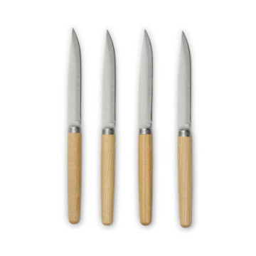 Couteaux à viande Vinga® en acier inoxydable et en frêne