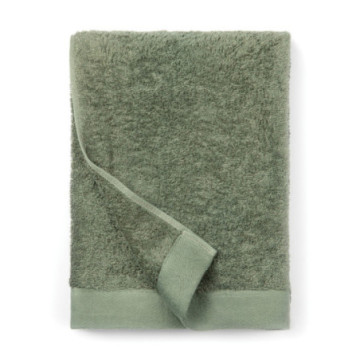 Serviette éponge Vinga® en coton et en tencel 70 x 140 cm vert