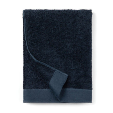 Serviette éponge Vinga® en coton et en tencel 70 x 140 cm bleu
