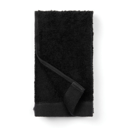 Serviette éponge Vinga® en coton et en tencel 40 x 70 cm noir
