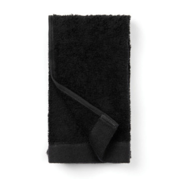 Serviette éponge Vinga® en coton et en tencel 40 x 70 cm noir