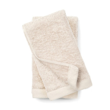 Serviette éponge Vinga® en coton et en tencel 40 x 70 cm beige