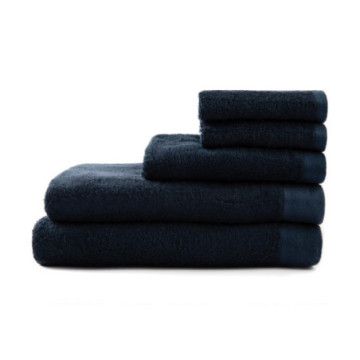 Serviette éponge Vinga® en coton et en tencel 40 x 70 cm bleu