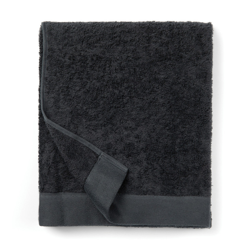 Serviette éponge Vinga® en coton et en tencel 90 x 150 cm gris