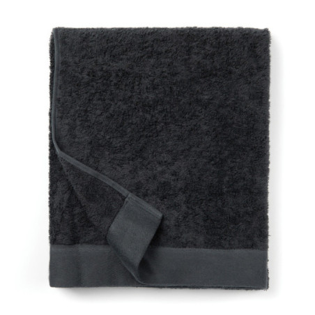 Serviette éponge Vinga® en coton et en tencel 90 x 150 cm gris