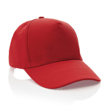 Casquette 5 panneaux en coton recyclé