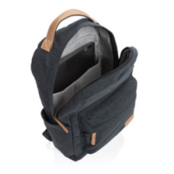 Sac à dos en coton et polyester recyclés