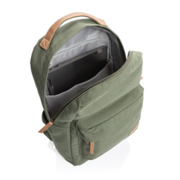 Sac à dos en coton et polyester recyclés