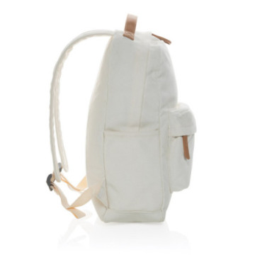 Sac à dos en coton et polyester recyclés