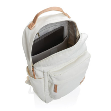 Sac à dos en coton et polyester recyclés