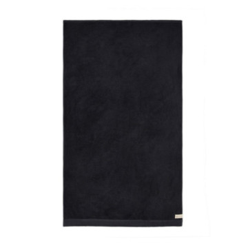 Serviette éponge Vinga® en coton et en tencel 90 x 150 cm noir