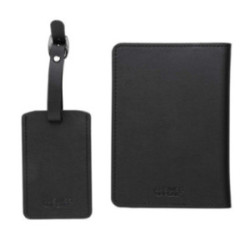 Set de voyage en PU recyclé Swisspeak®