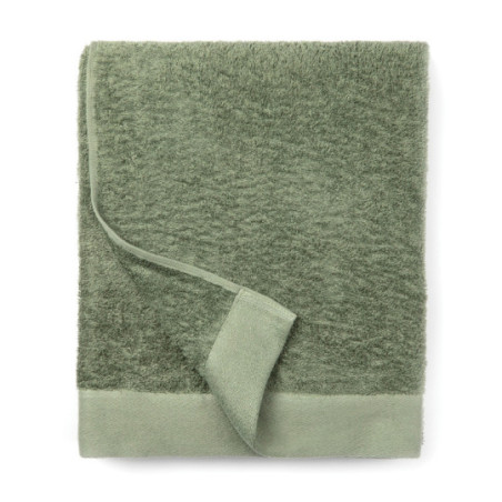 Serviette éponge Vinga® en coton et en tencel 90 x 150 cm vert