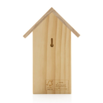 Maison pour oiseaux en bois FSC®