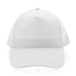 Casquette trucker 5 pans en coton recyclé 190 g/m² Impact AWARE™