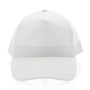 Casquette trucker 5 pans en coton recyclé 190 g/m² Impact AWARE™