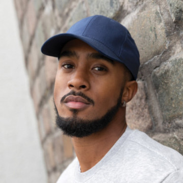 Casquette 6 pans en coton recyclé 190 g/m² Impact AWARE™
