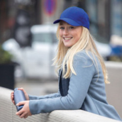 Casquette 6 pans en coton recyclé 190 g/m² Impact AWARE™