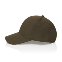 Casquette 6 pans en coton recyclé 190 g/m² Impact AWARE™