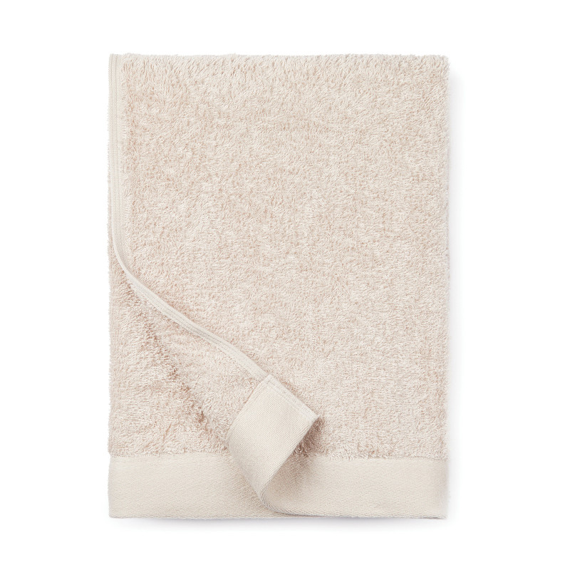 Serviette éponge Vinga® en coton et en tencel 70 x 140 cm beige