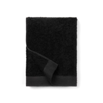 Serviette éponge Vinga® en coton et en tencel 70 x 140 cm noir