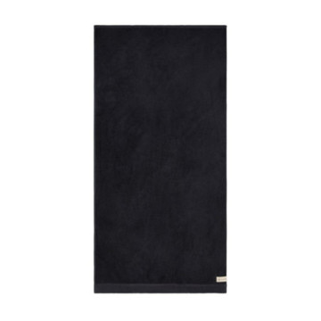 Serviette éponge Vinga® en coton et en tencel 70 x 140 cm noir