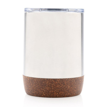 Tasse à café en liège et acier recyclé RCS