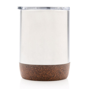 Tasse à café en liège et acier recyclé RCS