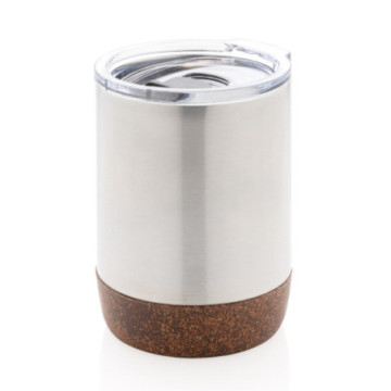 Tasse à café en liège et acier recyclé RCS