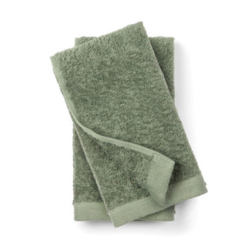 Serviette éponge Vinga® en coton et en tencel 40 x 70 cm vert